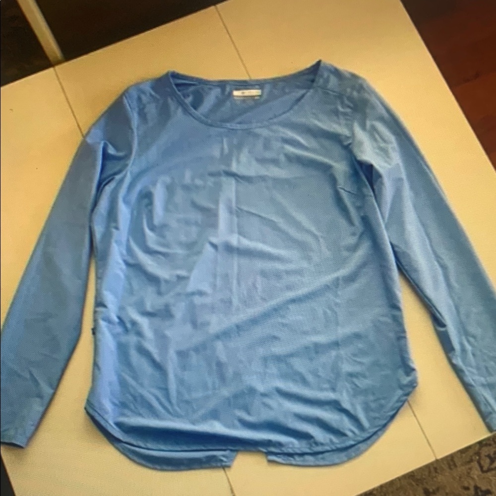 Light Blue Long Sleeve Top